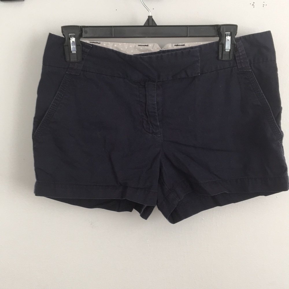J. Crew navy chino shorts size 4